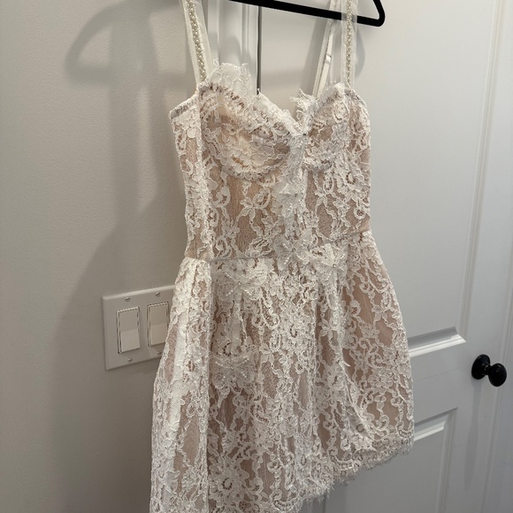 Bronx and Banco Colette Mini Dress in white - Picture 6 of 8